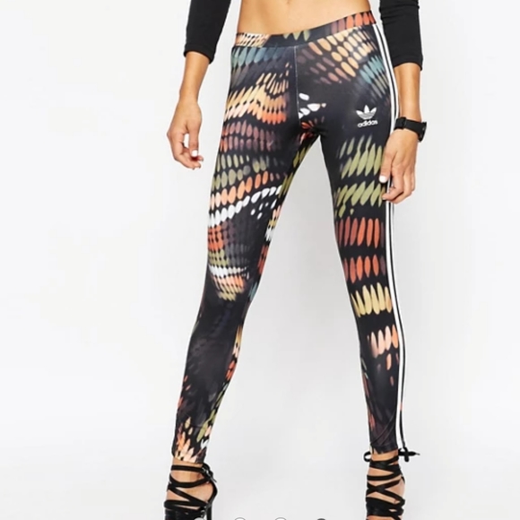 adidas Pants - Rare Adidas x Rita Ora Artistic Lights Leggings